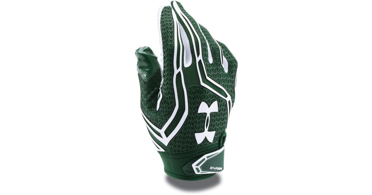 under armour swarm football gloves
