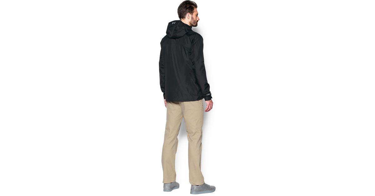 ua storm hurakan paclite waterproof jacket