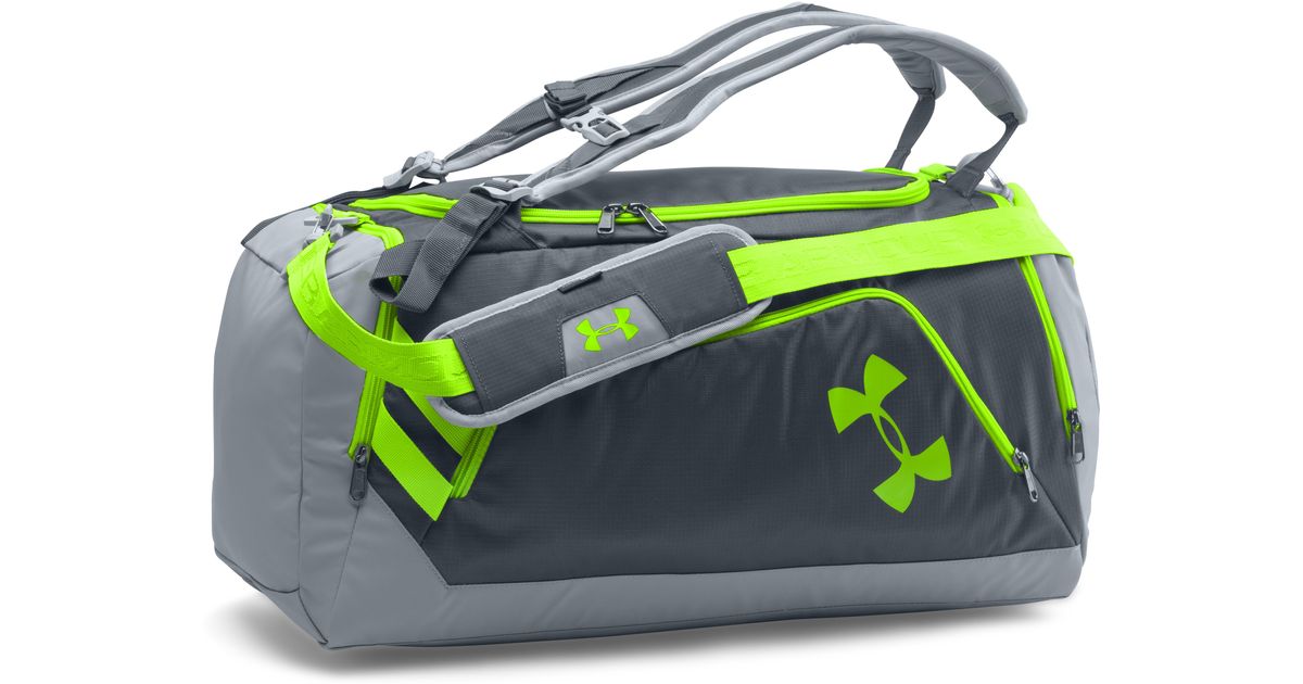 ua x project rock contain backpack duffle 3.0