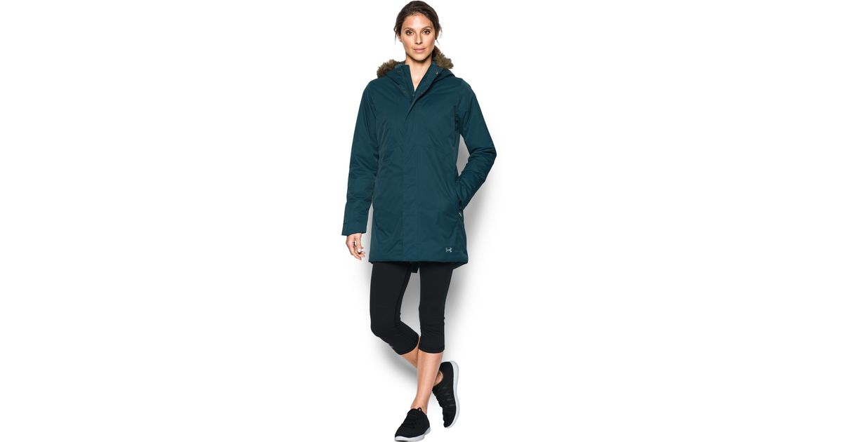 under armour coldgear reactor voltage women's parka
