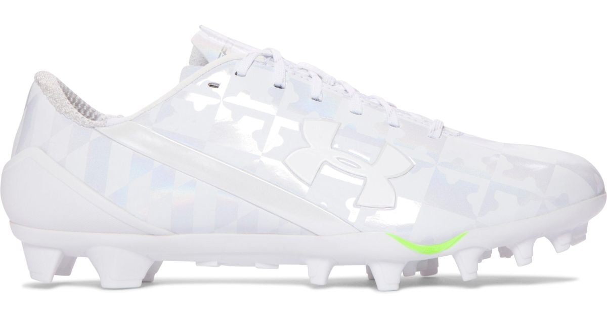 white under armor cleats