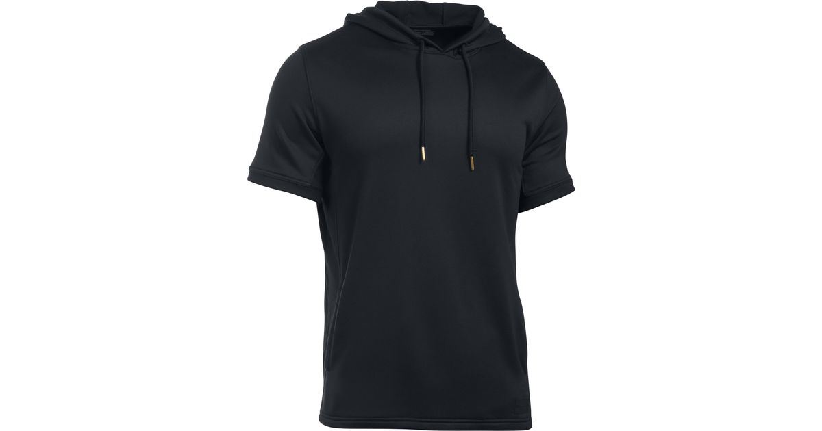 under armour pursuit short sleeve hoodie