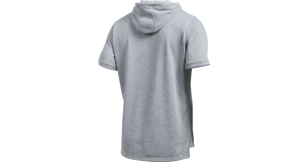 under armour pursuit short sleeve hoodie
