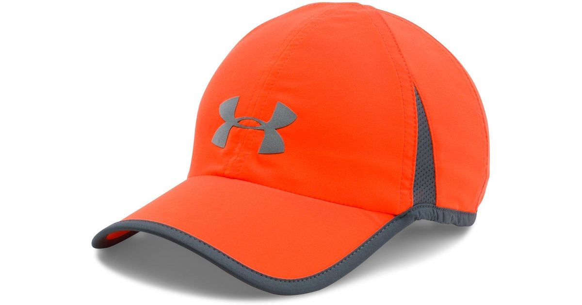 orange under armour hat
