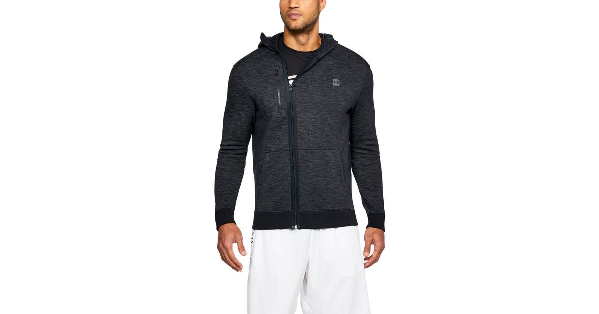 under armour baseline fz hoodie