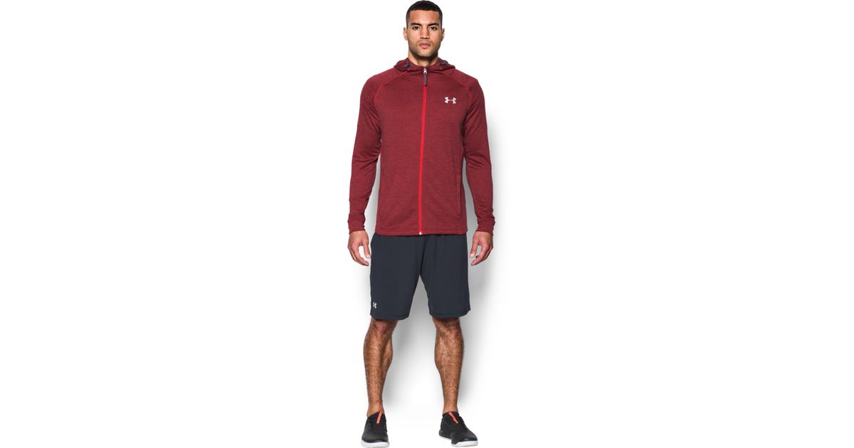 terry fitted full zip hoodie