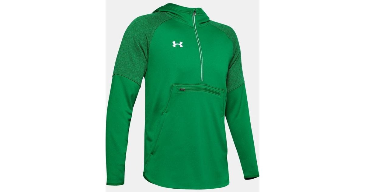 Under Armour Men's Ua Qualifier Fleece Anorak in Green for Men Lyst