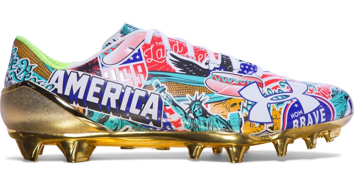 ensillar Arquitectura suicidio Under Armour Ua Spotlight Limited Edition Football Cleats Sneakers for Men  | Lyst