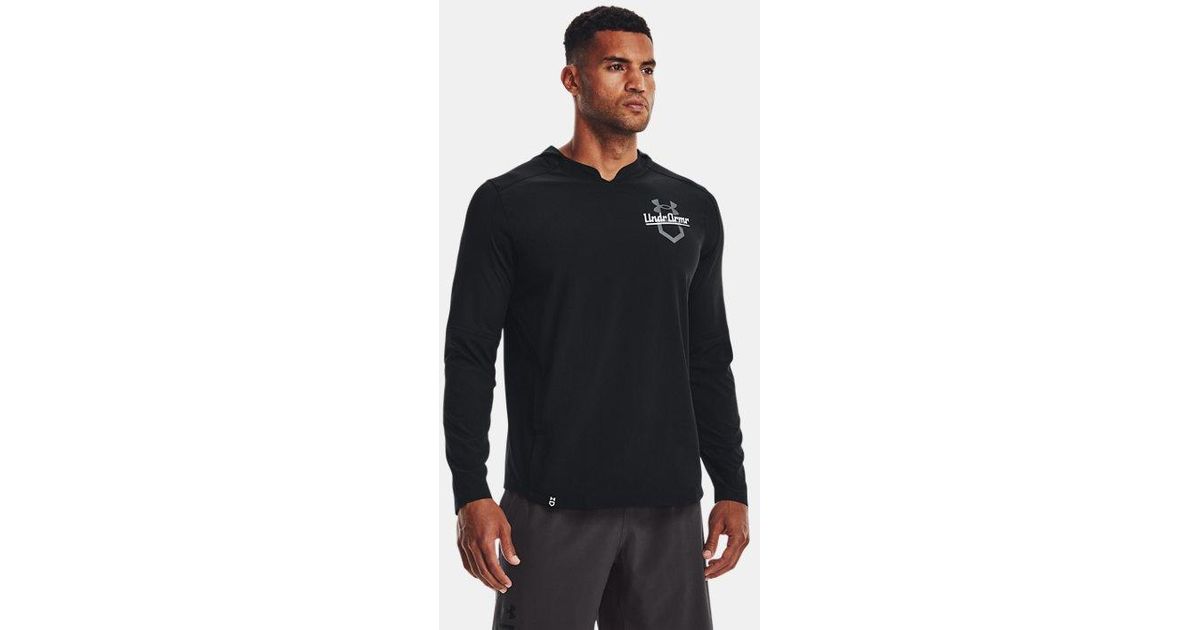 Under Armour Ua Hooded Cage Jacket in Black for Men Lyst