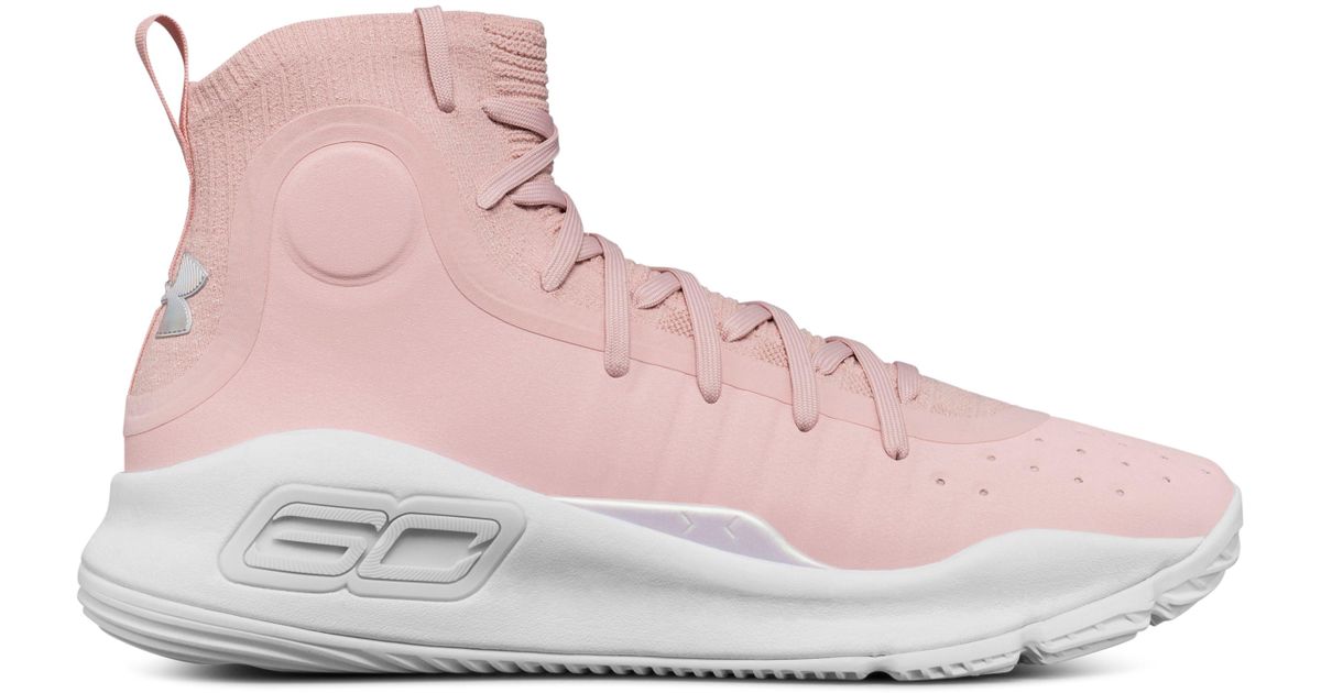 pink basketball sneakers