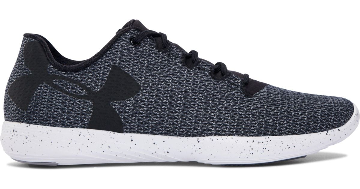 Under Armour Women's Ua Street Precision Low Speckle Shoes in Black