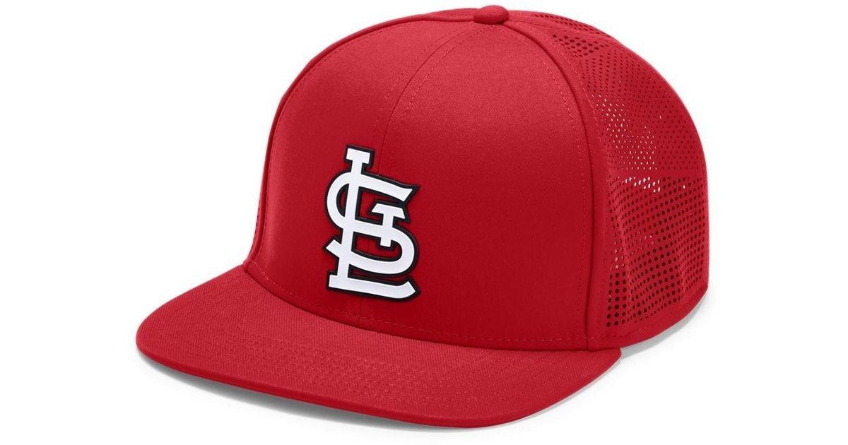 Under Armour Mlb Supervent Cap in Red for Men | Lyst