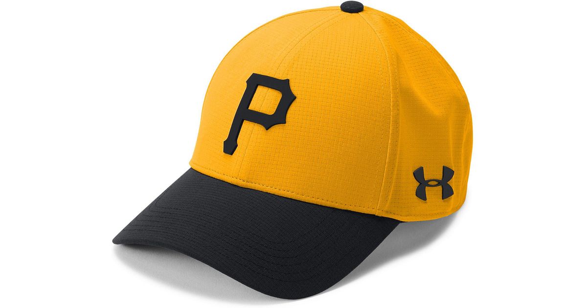 yellow under armour hat