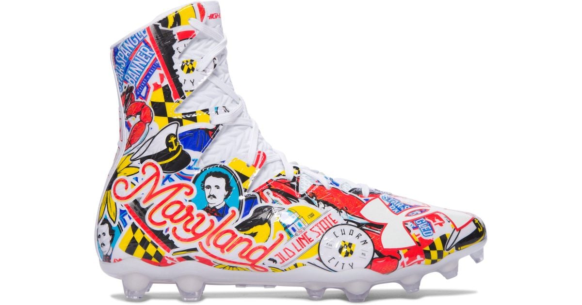 Under Armour Men's Ua Highlight Mc – Limited Edition Football Cleats in  White for Men - Lyst