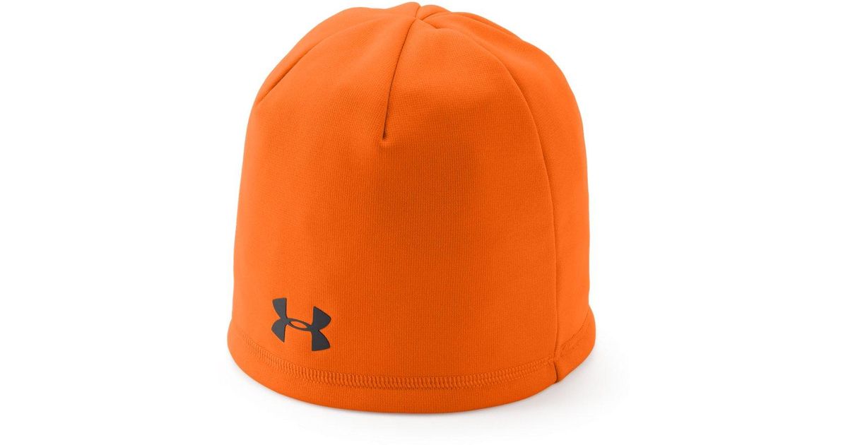 under armour blaze orange hat