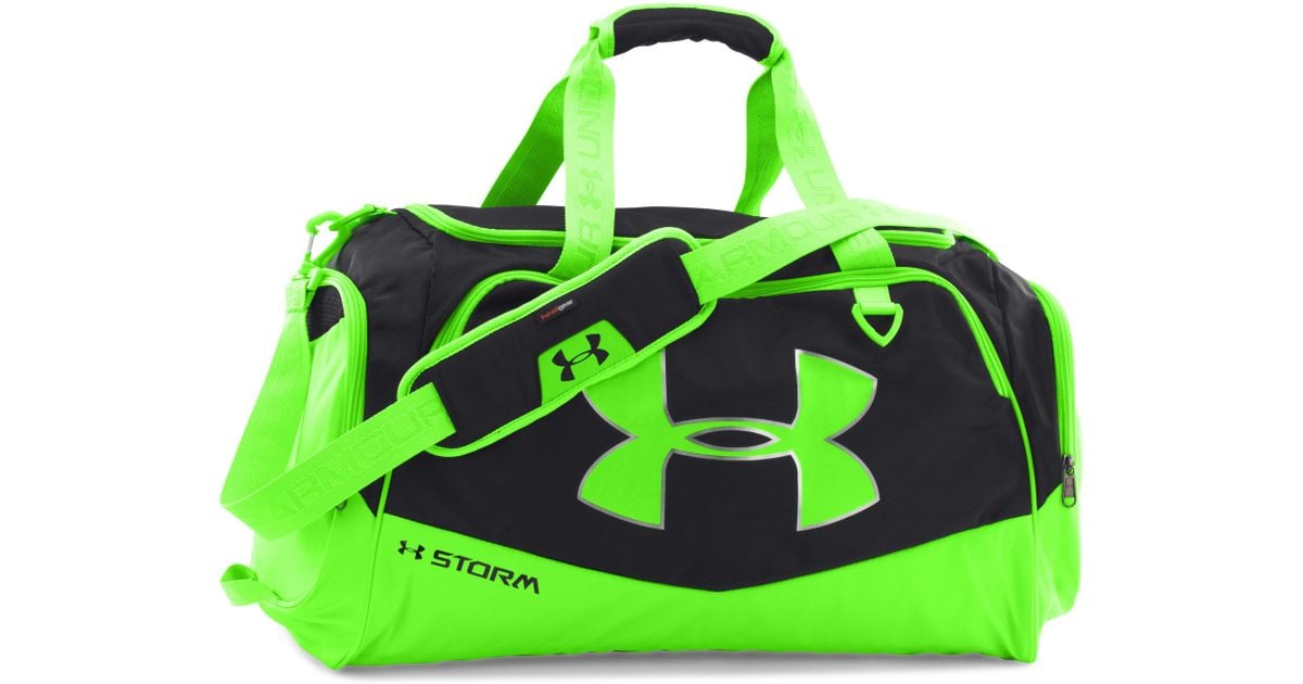 teugels Eigenwijs Dader Under Armour Ua Storm Undeniable Ii Md Duffle in Green for Men | Lyst