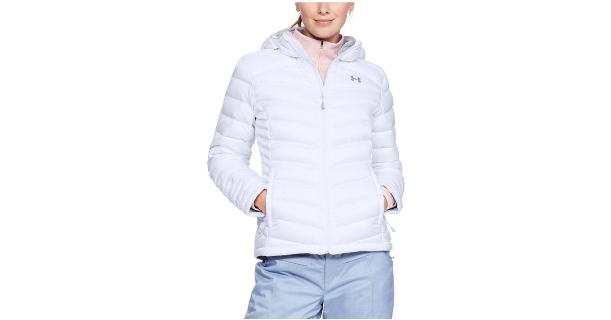 under armour iso down hooded jacket