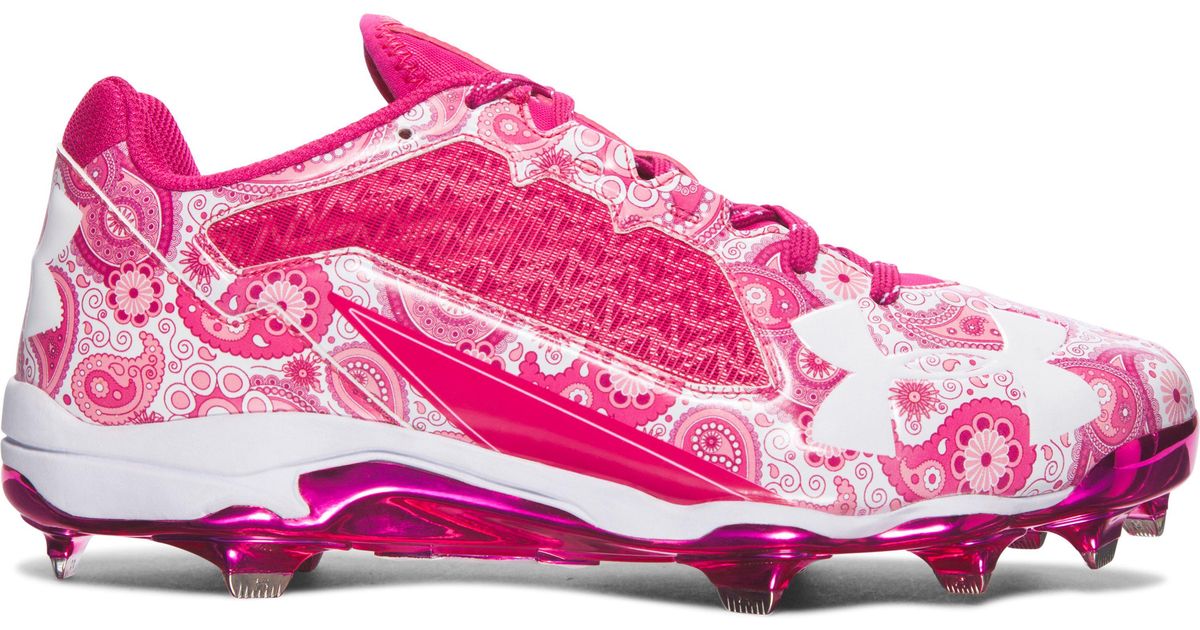 Under Armour Men's Ua Mother's Day Edition Diamondtips Baseball Cleats in  Pink for Men | Lyst