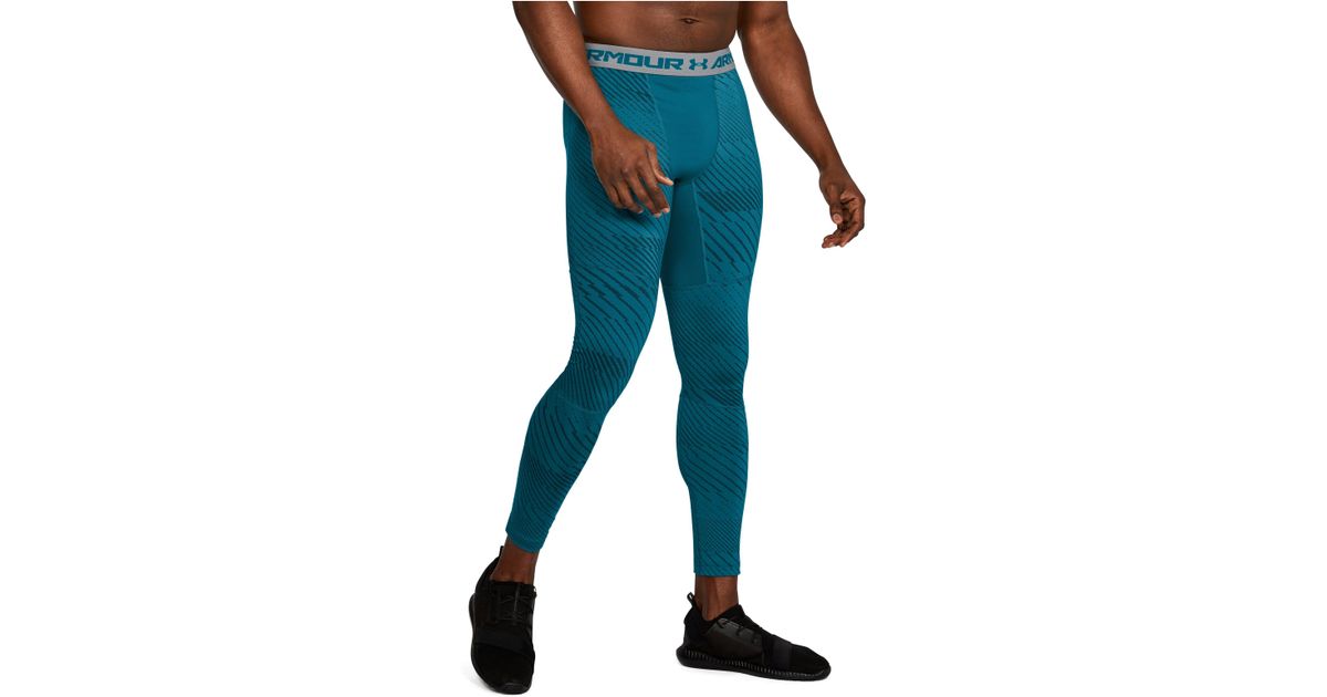 Under Armour Black UA Coldgear Reactor 3//4 Compression Leggings Men/'s NWT