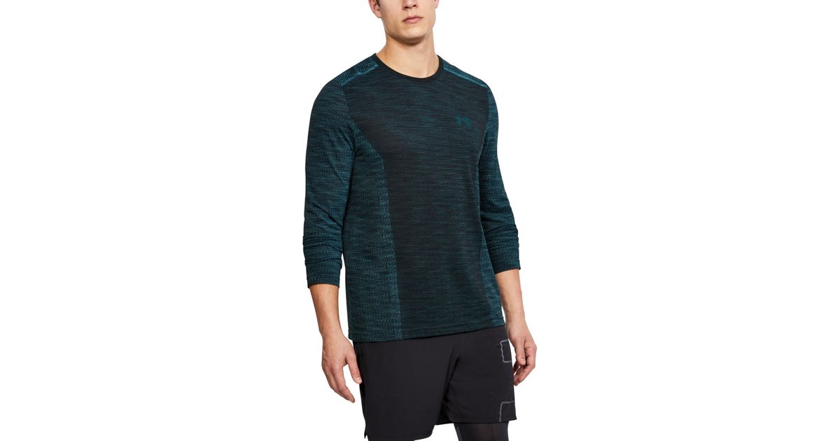 under armour men's threadborne seamless long sleeve shirt