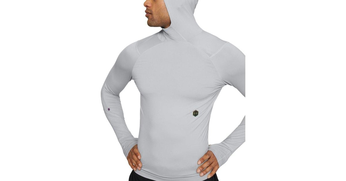 Under Armour Rush Men's Long Sleeve Compression Scuba Hoodie in