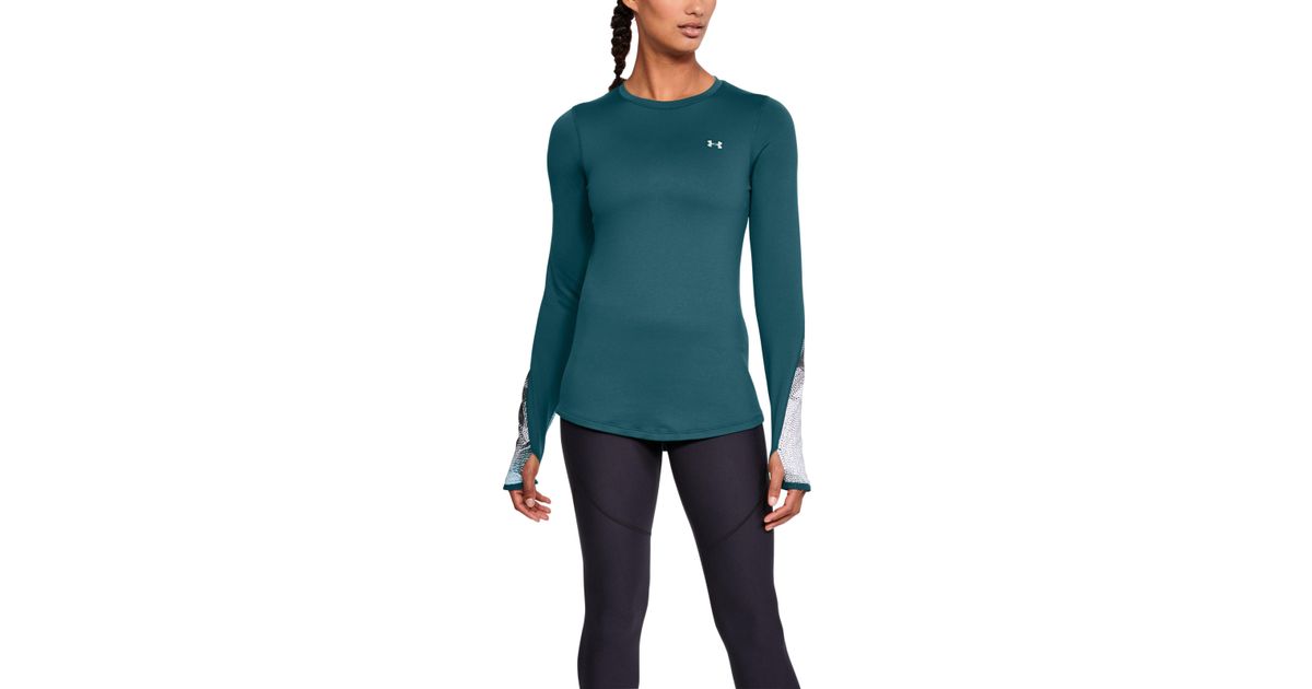 under armour women's coldgear fitted crew