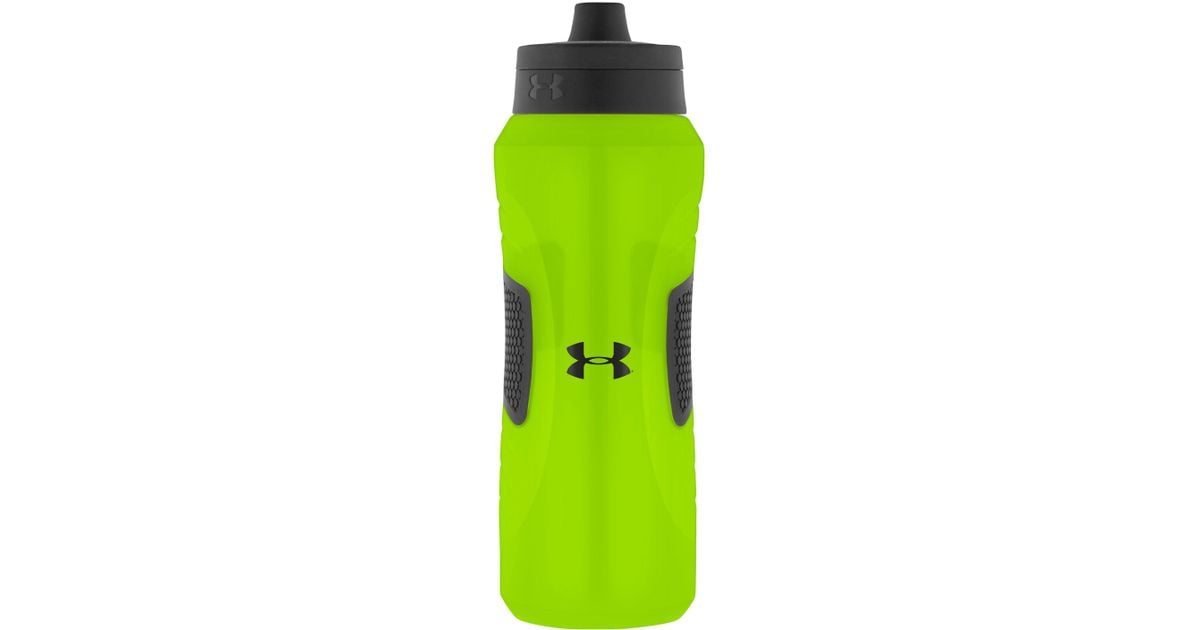 Under Armour Undeniable 32 Oz. Squeezable Water Bottle With Quick in Green | Lyst