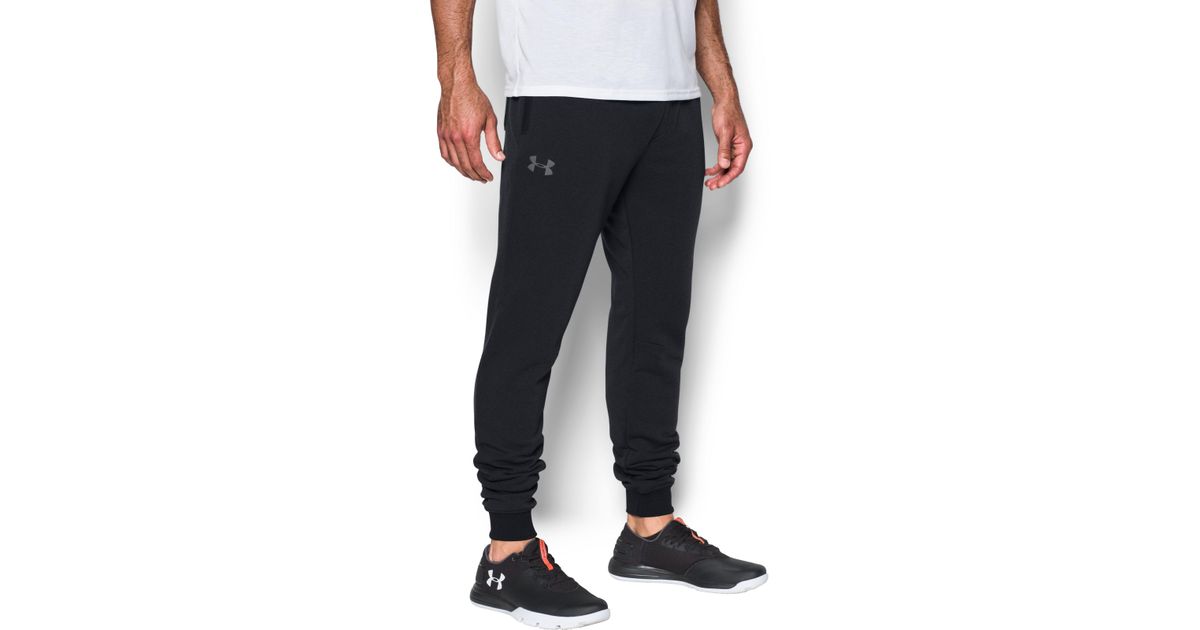 under armour stacked joggers