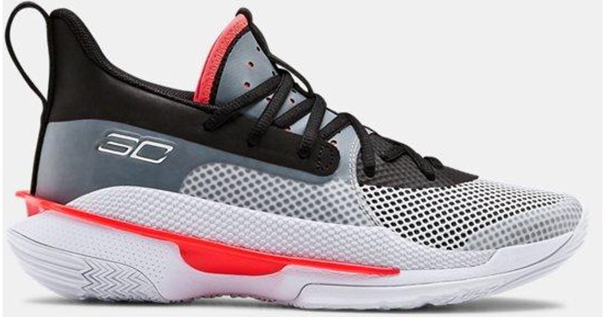 ua grade school curry 7 basketball shoes