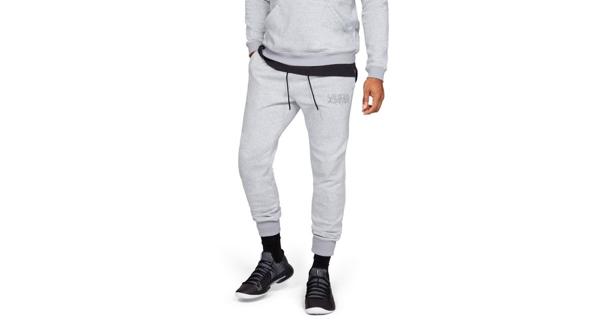 men's ua baseline fleece joggers