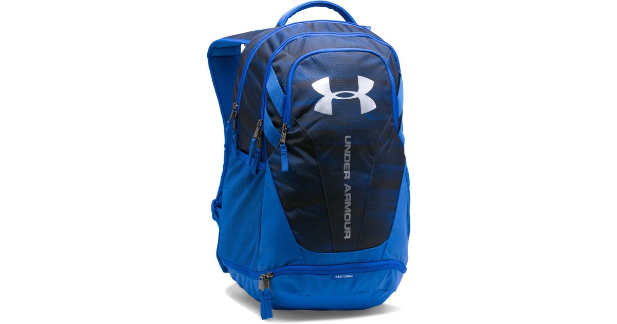 under armour black and blue backpack