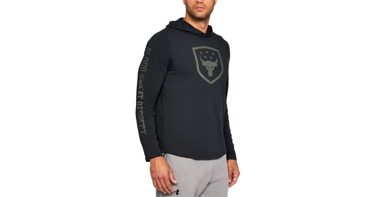 ua project rock hoodie