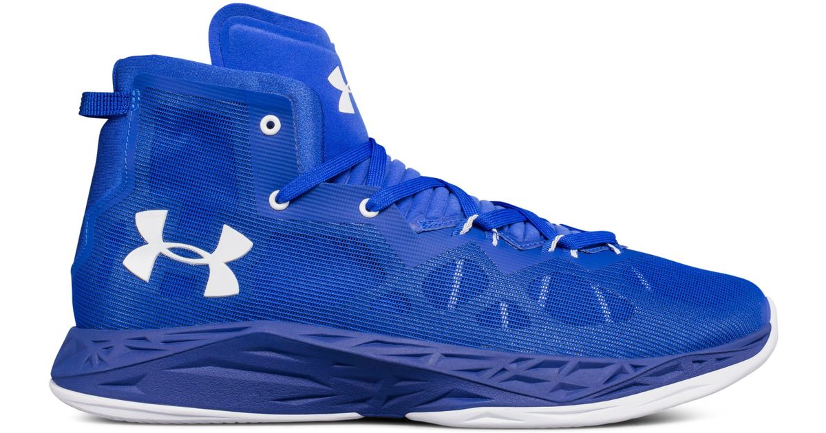 Under Armour Men's Ua Lightning 4 Basketball Shoes in Blue for Men Lyst