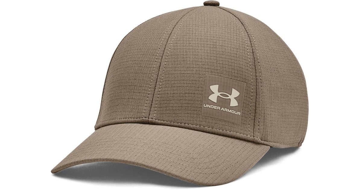 Brown under armour sale hat