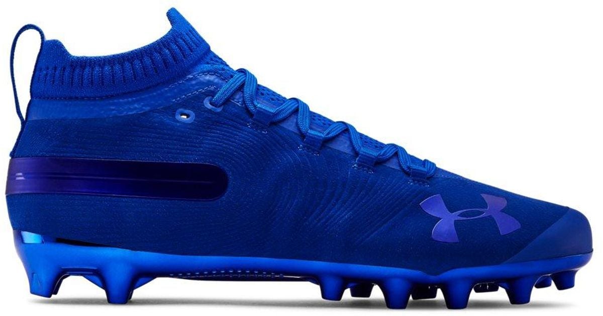 Under Armour Spotlight Suede Mc in Blue for Men | Lyst