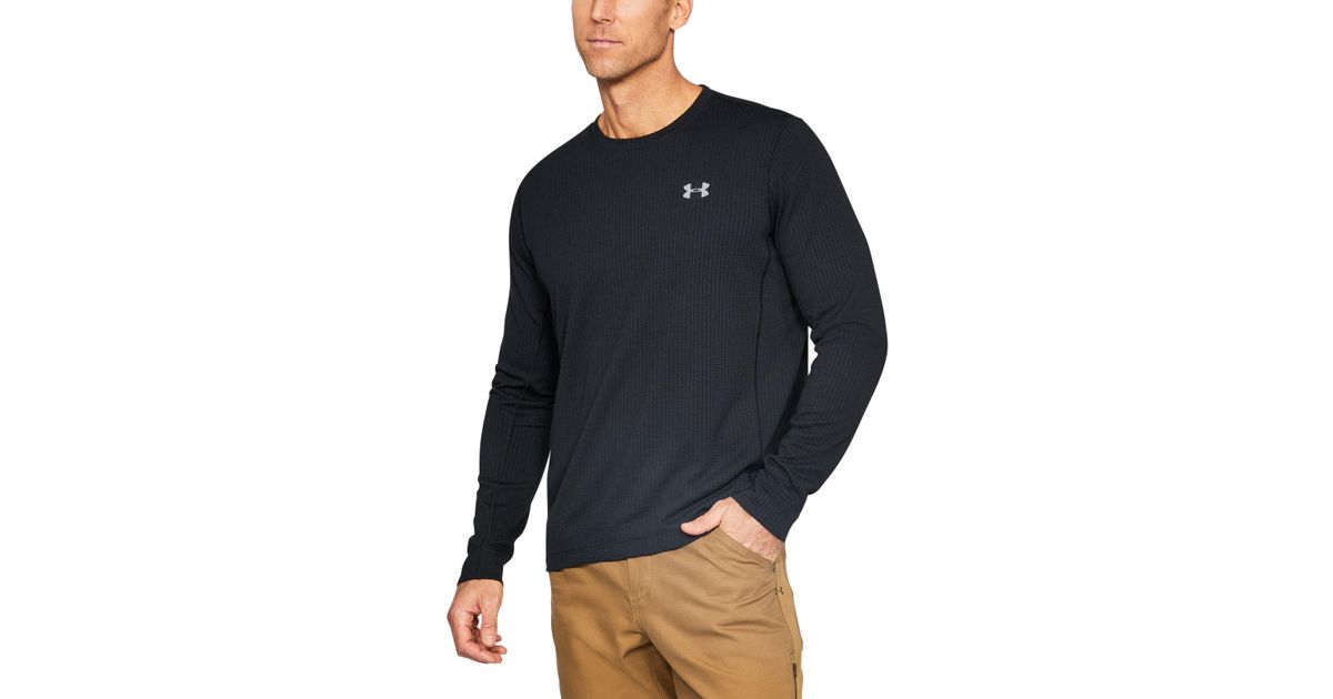 mens under armour waffle crew
