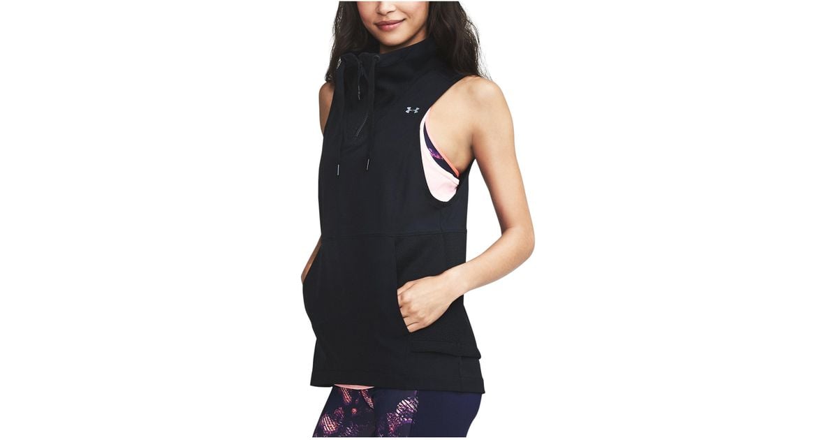 under armour black women's vest