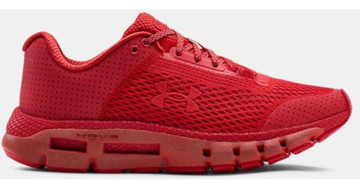 under armour hovr red shoes