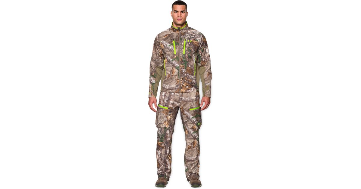 under armour men's storm scent control softershell pants