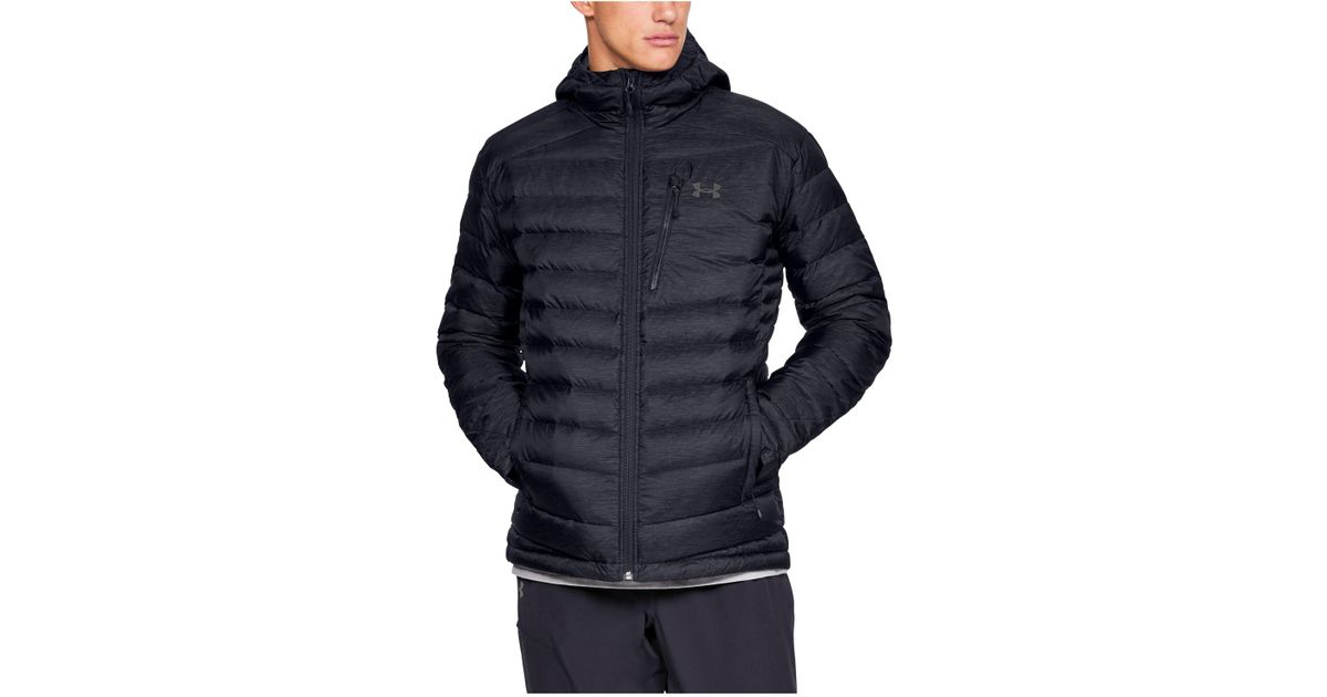 under armour iso down hooded jacket
