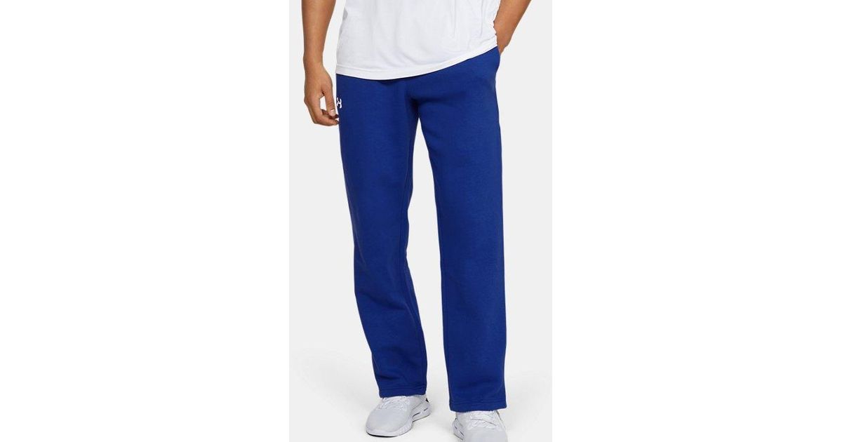 men's ua rival fleece textured pants
