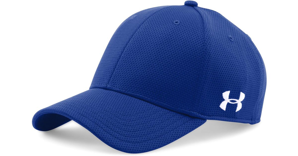 under armour men's curved brim stretch fit cap