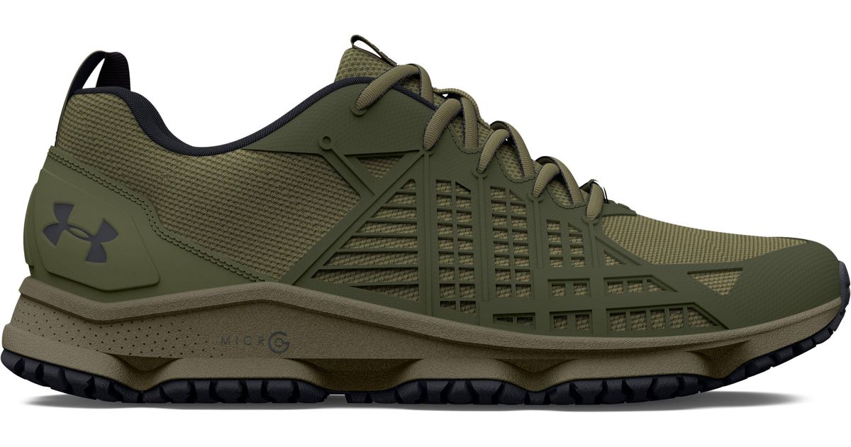 Under Armour Ua Micro G® Strikefast Tactical Shoes in Black for Men | Lyst