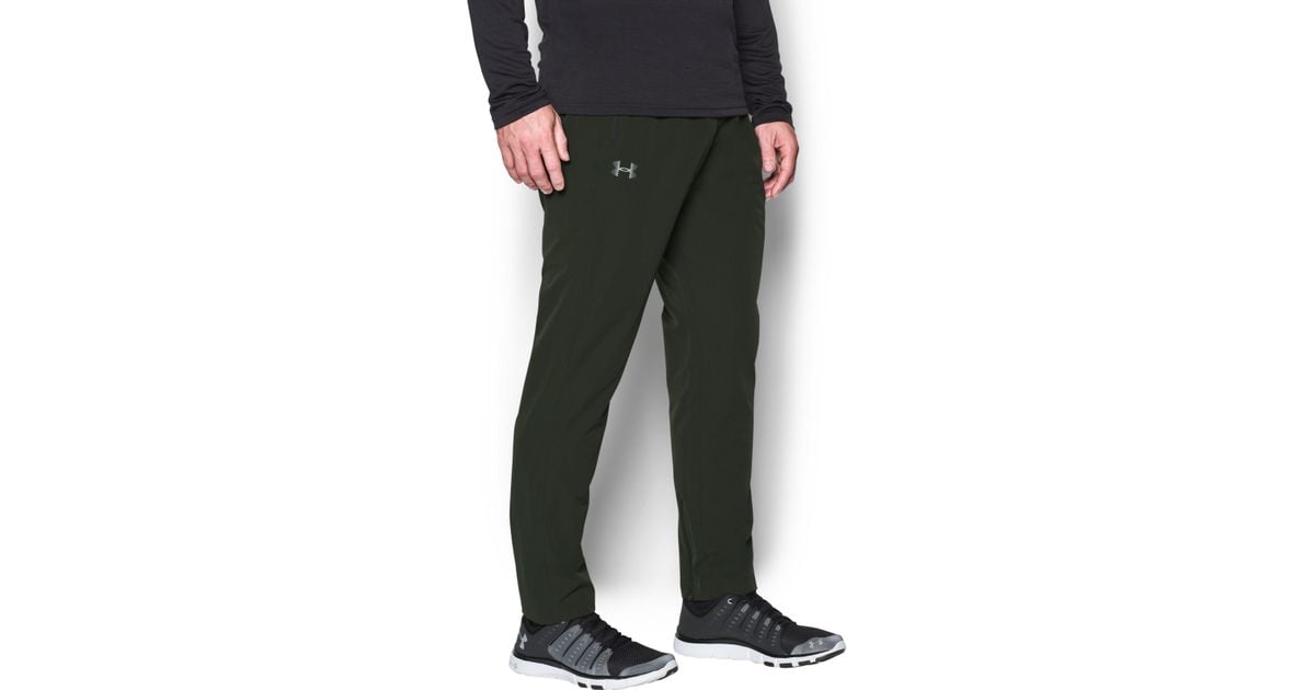 under armour woven tapered pants