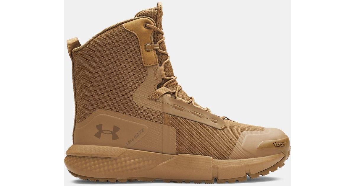 Brown Men's Ua Valsetz Rts Waterproof Tactical Boots Under