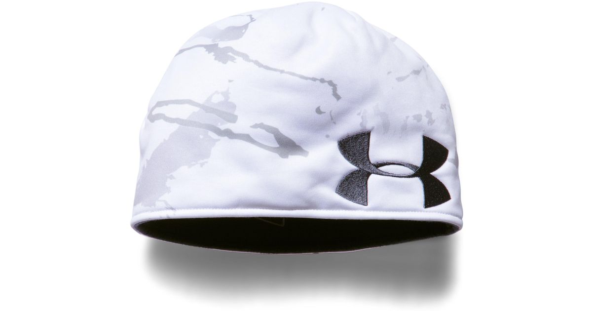 under armour camo beanie