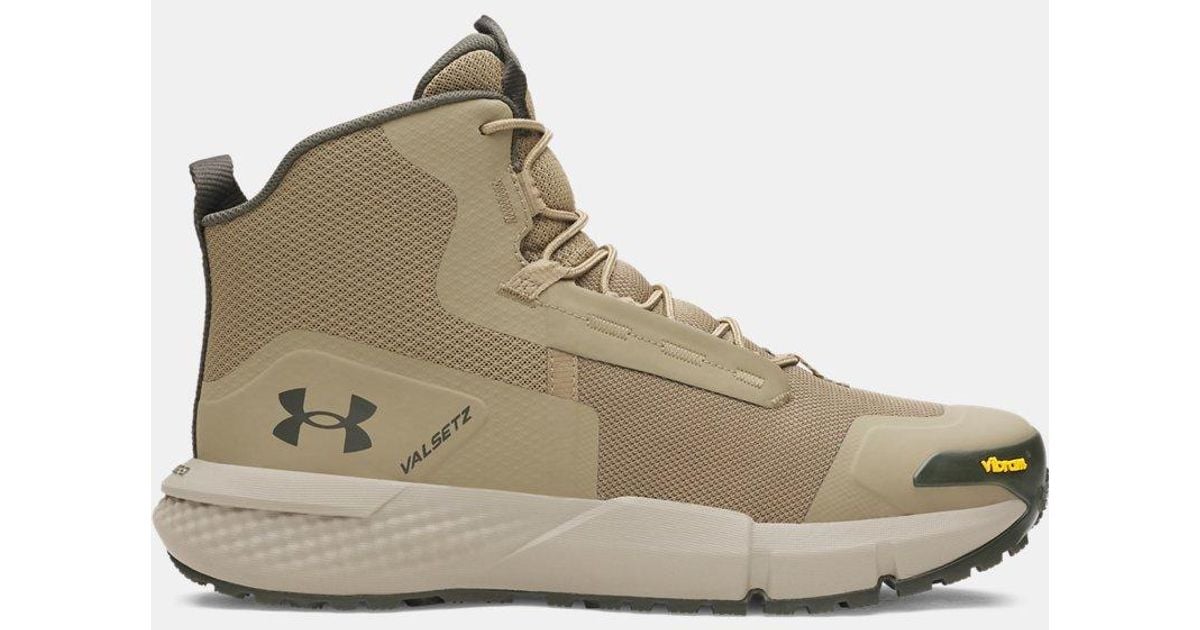 Under Armour Valsetz Mid Tactical Boots Bayou Timberwolf Taupe
