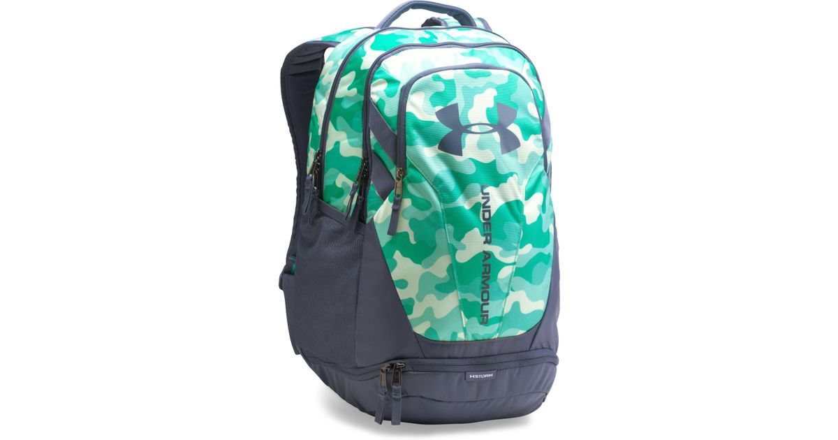 under armour blue camo backpack