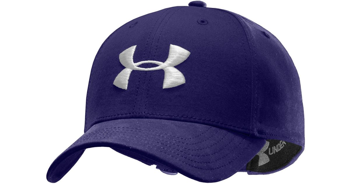 men's ua washed cotton cap