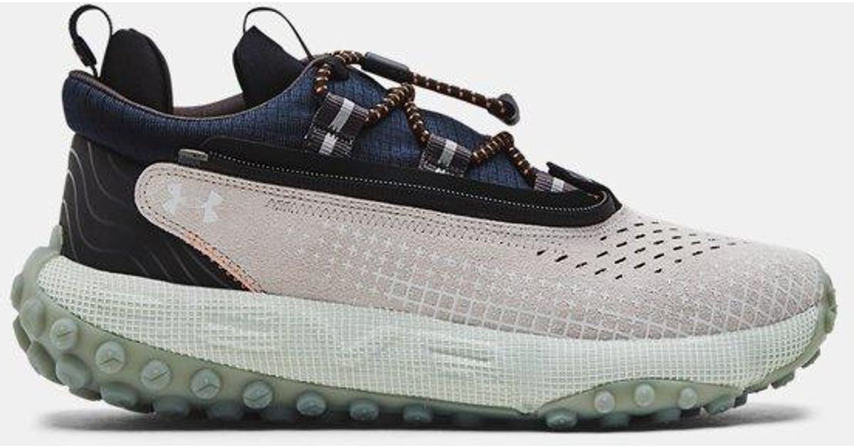 Under Armour Ua Hovr Summit Fat Tire Delta Running Shoes in Gray Lyst